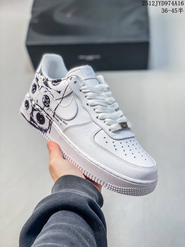 Factory Grade Nike Air Force 1 '07 Low-Top Versatile Casual Sports Sneakers. So