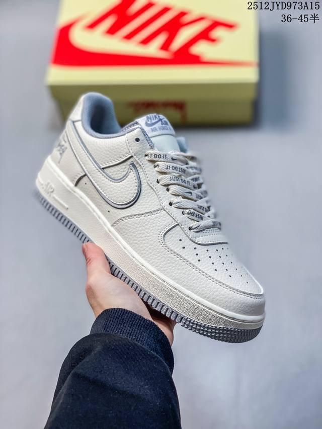 Factory Grade Nike Air Force 1 '07 Low-Top Versatile Casual Sports Sneakers. So