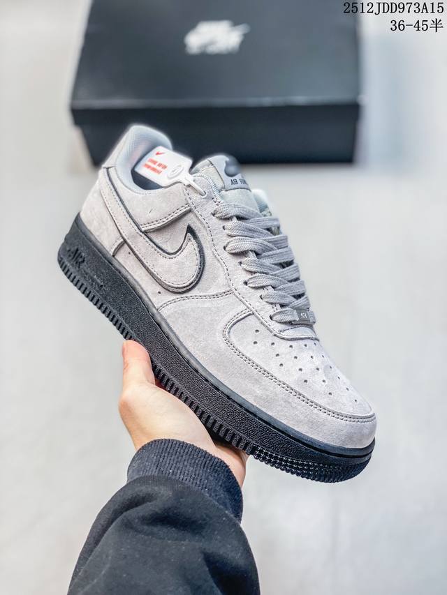 Authentic Nike Air Force 1 '07 Low-top versatile casual sneakers. Soft, highly e