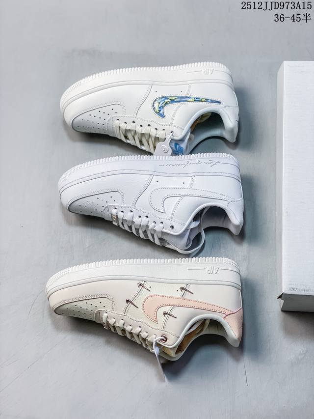 Authentic Nike Air Force 1 '07 Low-top All-Match Casual Sports Sneakers. Soft, h