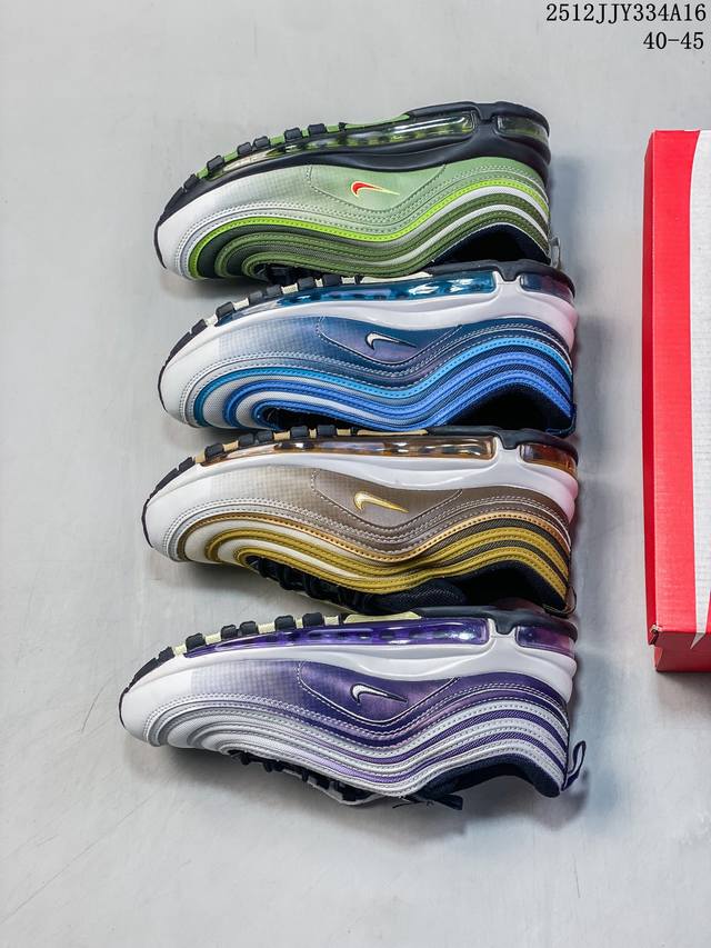 Nike Air Max 97 Se Bullet-Style Full-Length Air Cushioned Sneakers Size: As sho
