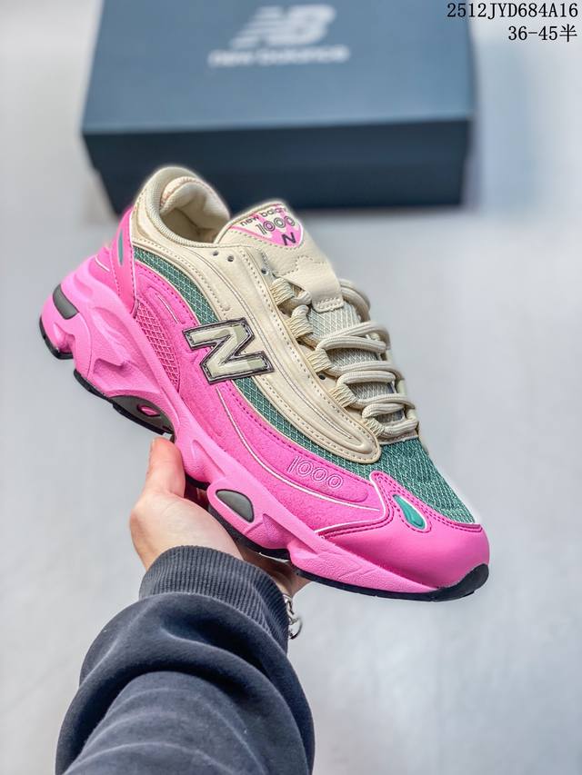 New Balance 1000 series retro dad style low-top casual sports running shoes. (Im