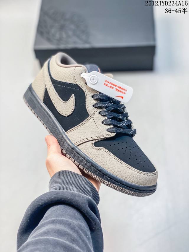 Factory Grade Nike Air Jordan 1 Low AJ1 Low-Top Casual Sneakers, Synchronized w