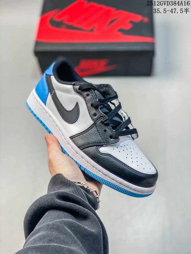 The highest-quality product on the market: Air Jordan 1 Low Reverse Black, White