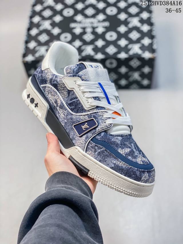 Dongguan Pure Original Official New Colorway Louis Vuitton Lv Trainer Original P