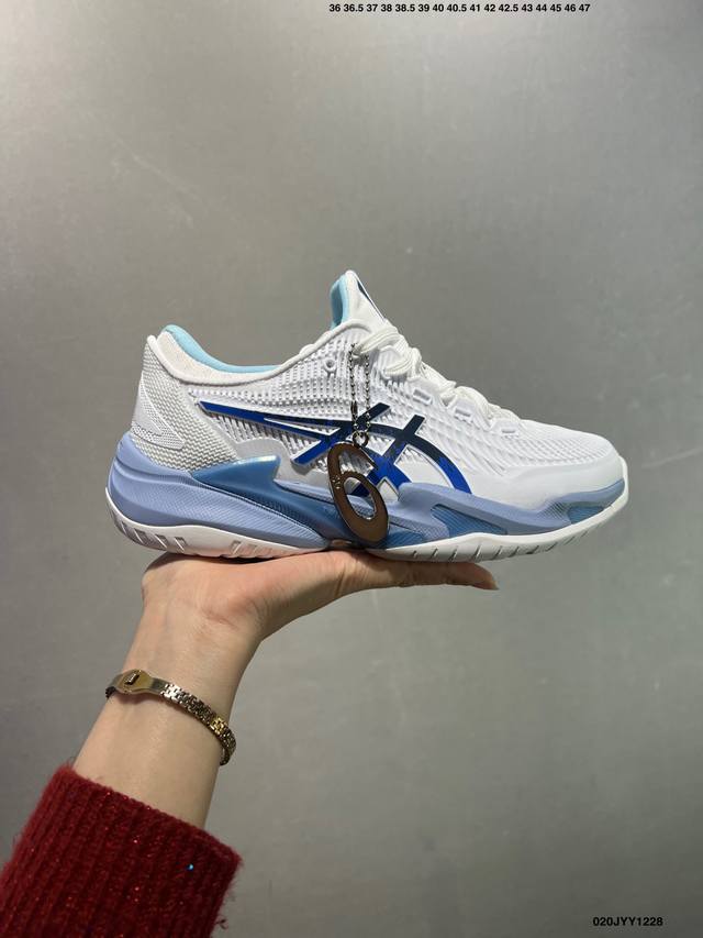 Company Grade Asics Court Ff 3 Fabric Synthetic Leather Non-Slip Wear-Resistant