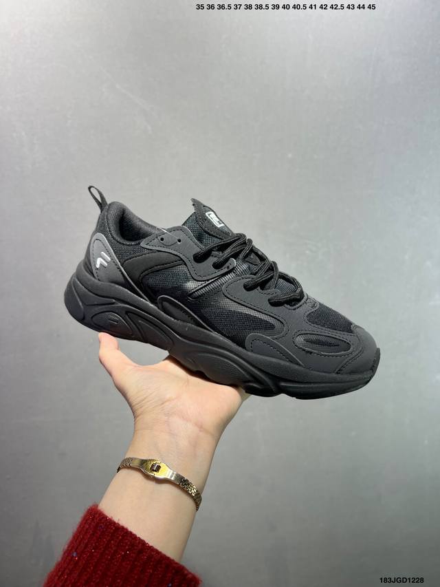 Fila Mars 2.0 Low-Top Retro Versatile Sports Dad Shoes. Made with high-quality t