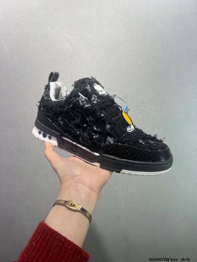 Louis Vuitton Lv Louis Vuitton sneakers New Lv Trainer latest colorway sneakers