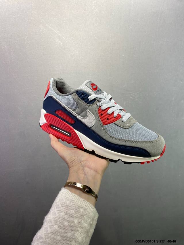 Factory Grade Nike Air Max 90 Original Retro Cushion Versatile Casual Sports Ru