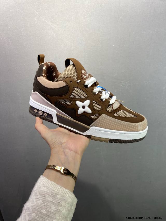 Louis Vuitton Lv Louis Vuitton sneakers New Lv Trainer latest colorway sneakers