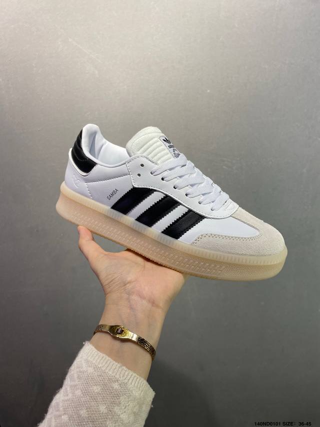 Adidas Originals Samba Xlg Samba Series Gentleman's Training Football Style Vers