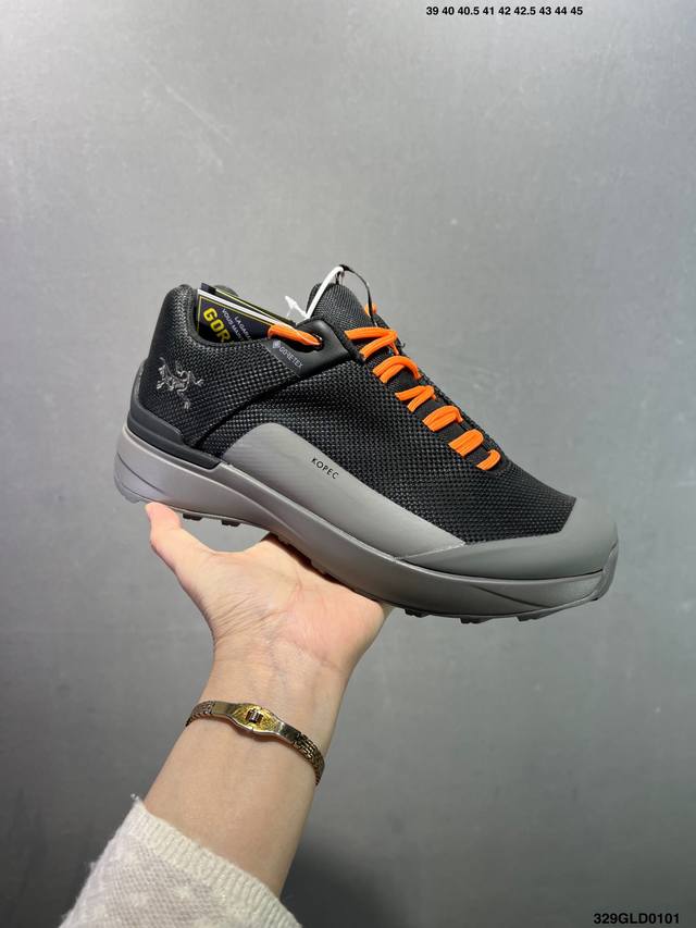 Company-grade Arcteryx Norvan Kopec GTX waterproof low-top outdoor hiking shoes