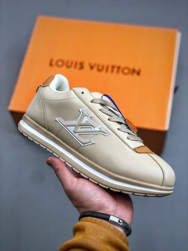 Lv Buttersoft Sneaker Collaboration Lv Fw25 Buttersoft Calfskin and Sheepskin Pa