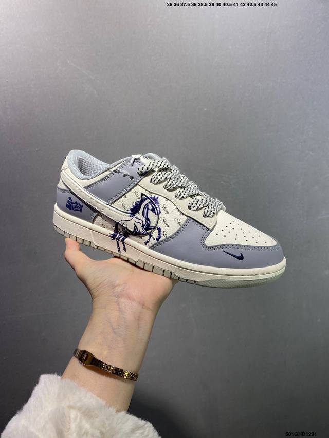 Company-grade NK Dunk Low Retro "DIY High-end Custom" Low-top Casual Sports Sne