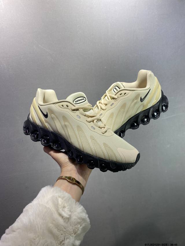 Nike Air Max DN8 Full-Length Air Cushion Running Shoes Fq7860-005. The shoe fea