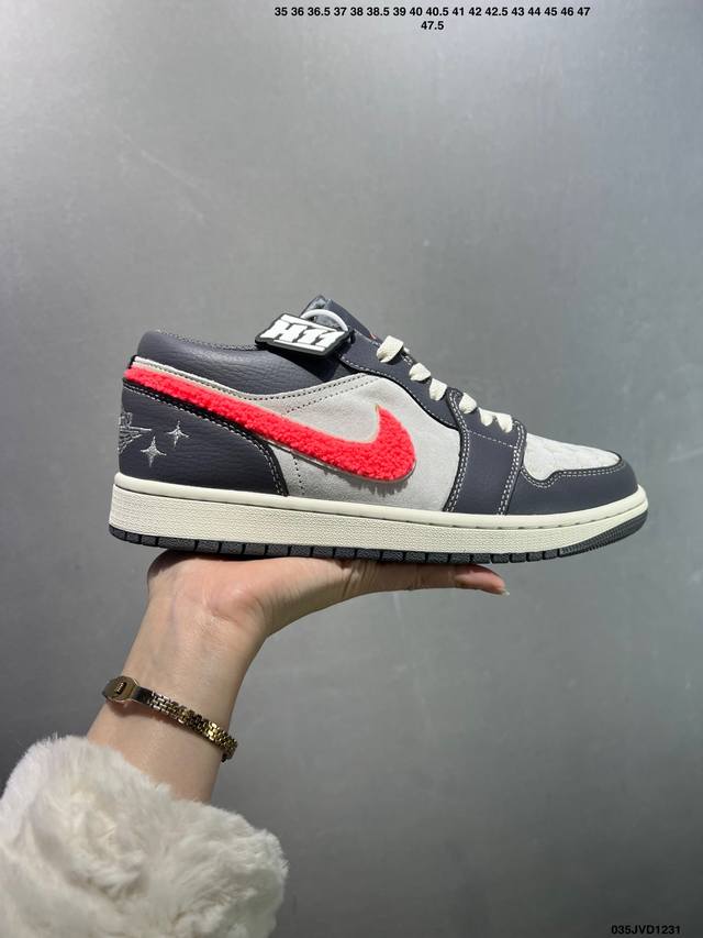 Factory Grade Air Jordan 1 Low (AJ1) Casual Sneakers, Official Colorway Synchro