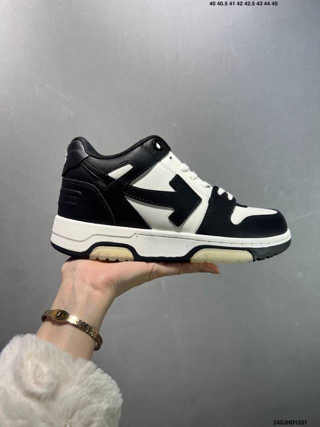 Off-White New Round Toe Lace-up Low-top Sneakers, White Running Shoes, Multi-col