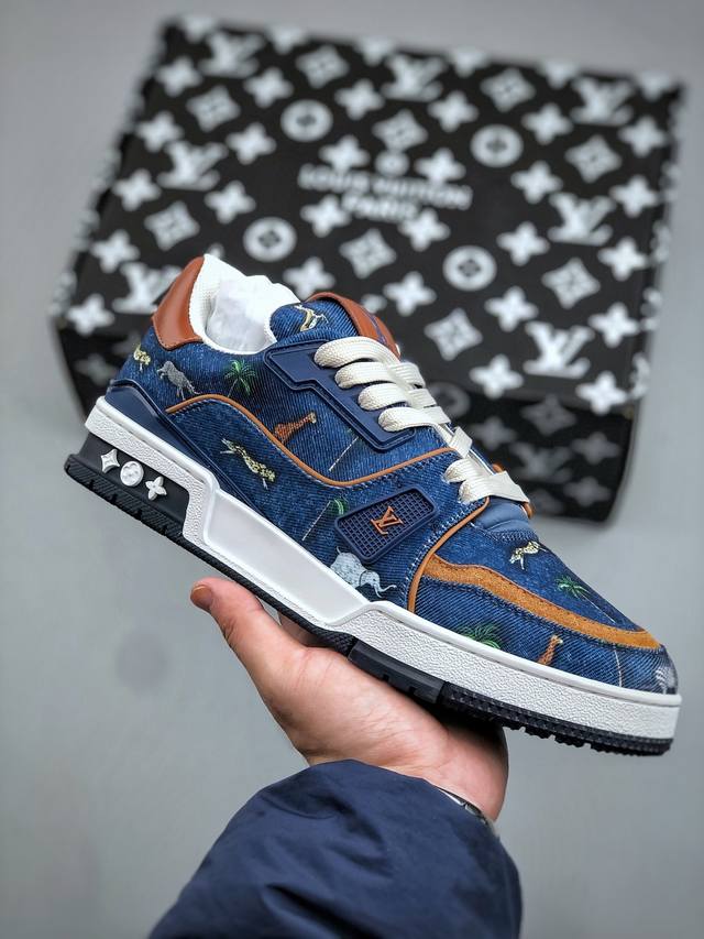 Ys Pure Original Luxury High-End Louis Vuitton Lvtrainer. Made with the original