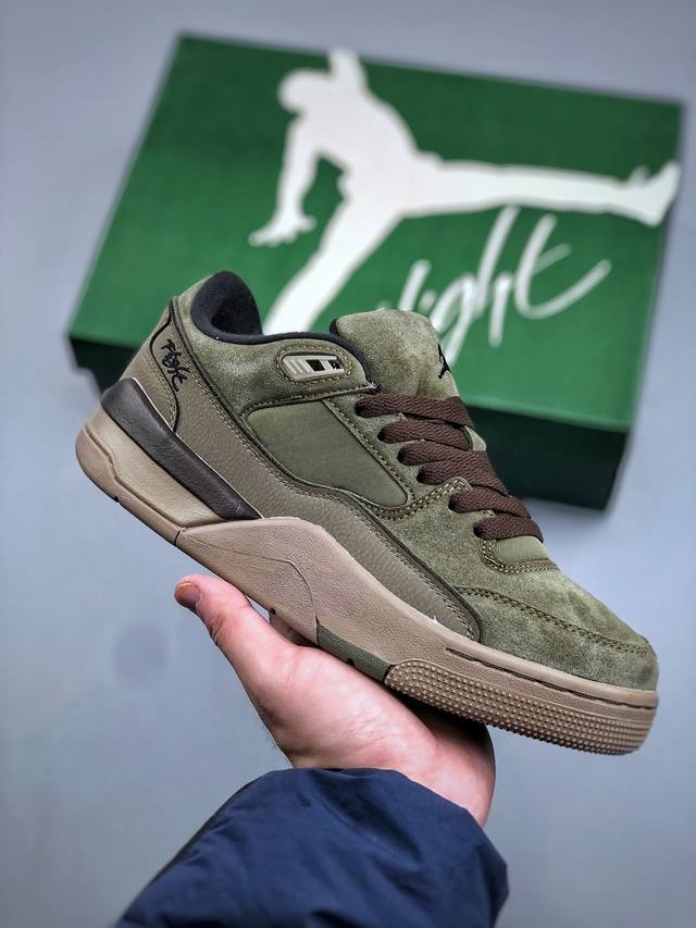 Nike Jordan Flight Court Sp, non-slip, durable, low-top Nike retro basketball s