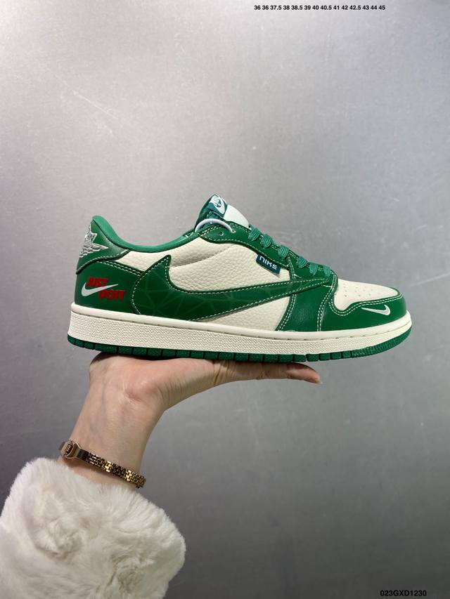 Factory Grade Nike Jordan Air Jordan Reverse Swoosh High-End Custom Low-Top Ret