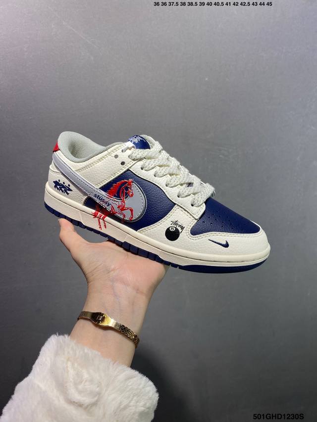 Company-grade NK Dunk Low Retro "DIY High-end Custom" Low-top Casual Sports Sne