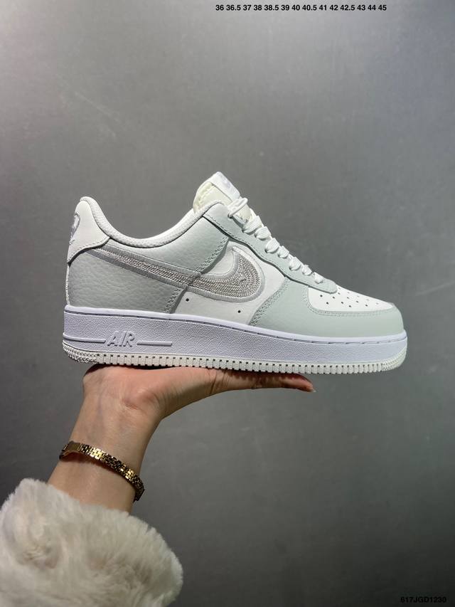 Nike Air Force 1 '07 Low. Authentic Air Force 1 casual sneakers, made with orig