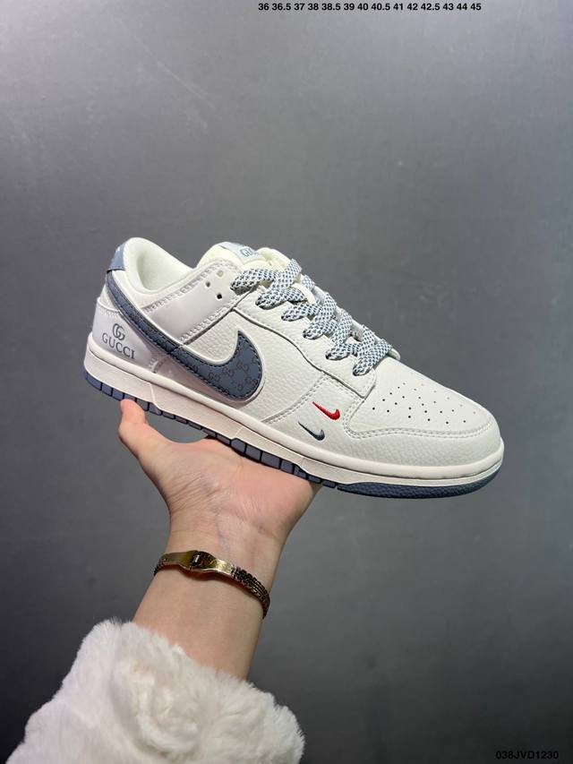 Company Grade Nike Dunk Low Retro 'DIY High-End Custom' Nike Low-Top Casual Spo