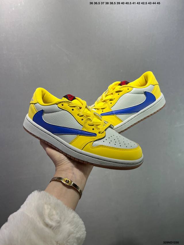 Cost-effective version AJ1 Travis Scott X Air Jordan 1 "Reverse Mocha" AJ1 Ts L