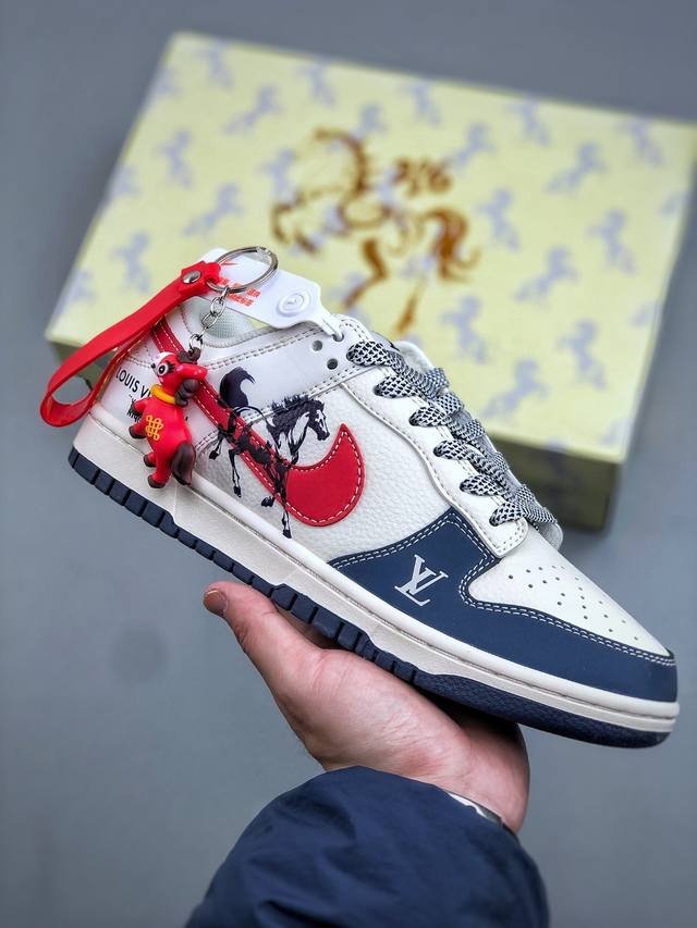 Nike Air Jordan 1 Low Year of the Horse Limited Edition Custom AJ Collaboration