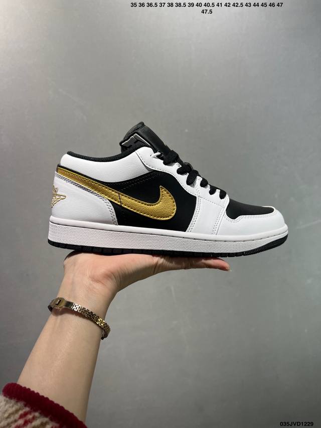 Factory Grade Air Jordan 1 Low (AJ1) Casual Sneakers, Official Colorway Synchro