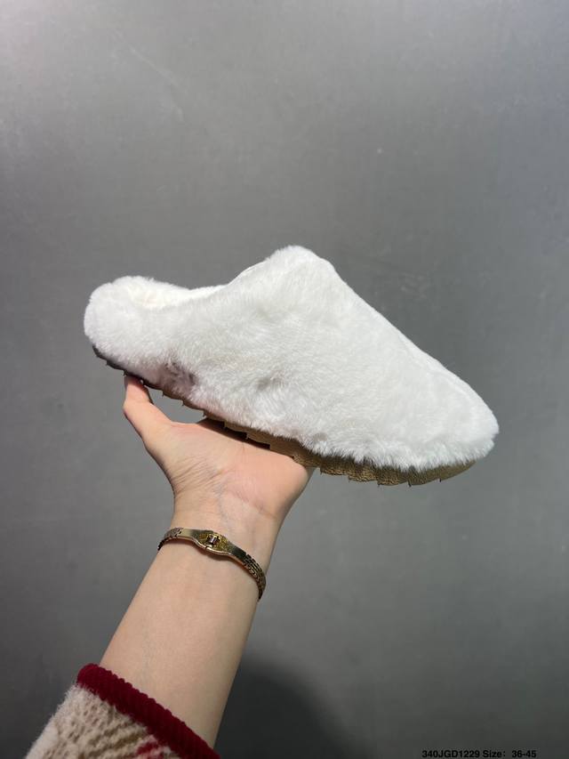 Alo Yoga Recovery Slipper Comfortable Simple Warm Anti-friction Non-slip Closed-