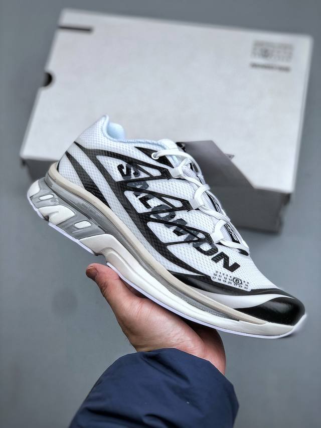 K Mm6 Maison Margiela X Salomon Collaboration Xt Polyester Printed Lace-up Low-t