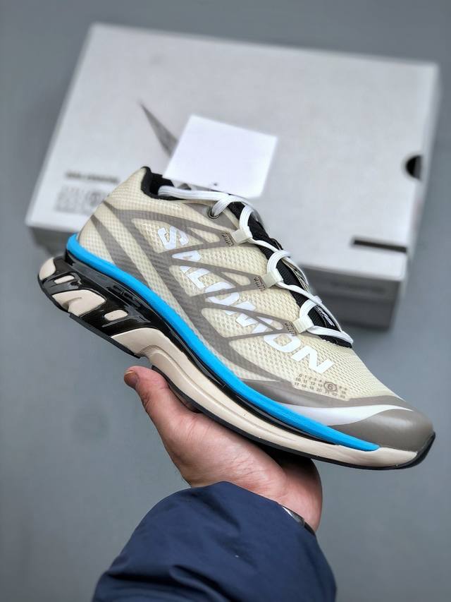 K Mm6 Maison Margiela X Salomon Collaboration Xt Polyester Printed Lace-up Low-t