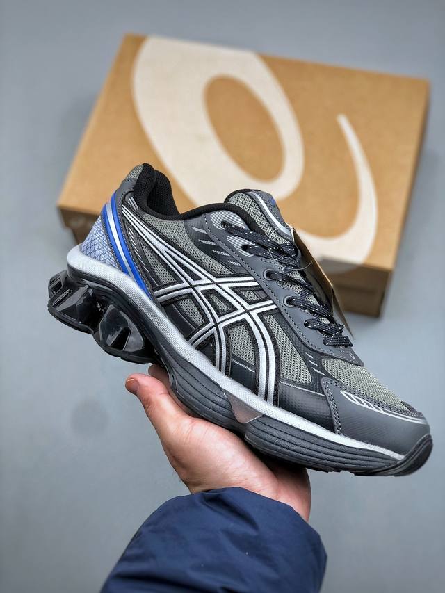 ASICS Gel-Kinetic Fluent Casual Breathable Running Shoes. The upper features a