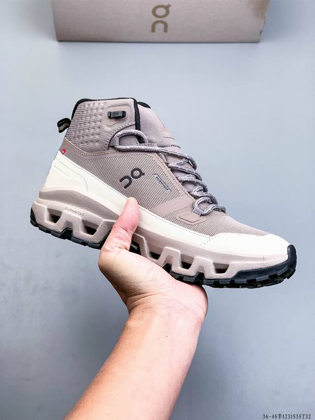 Company Grade! On-Run Cloudrock Low Wp Soft, Comfortable, Non-Slip, Wear-Resista