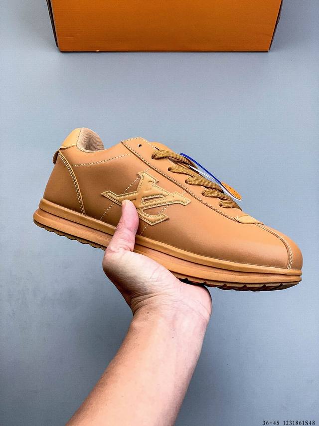 Louis Vuitton X Nigo Collaboration Sneakers Buttersoft Fw25 Round Toe Lace-up L