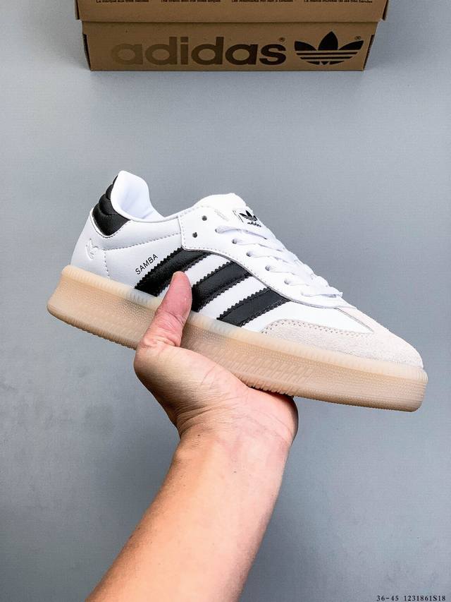 Authentic label with two layers! Adidas Samba Og classic versatile casual German