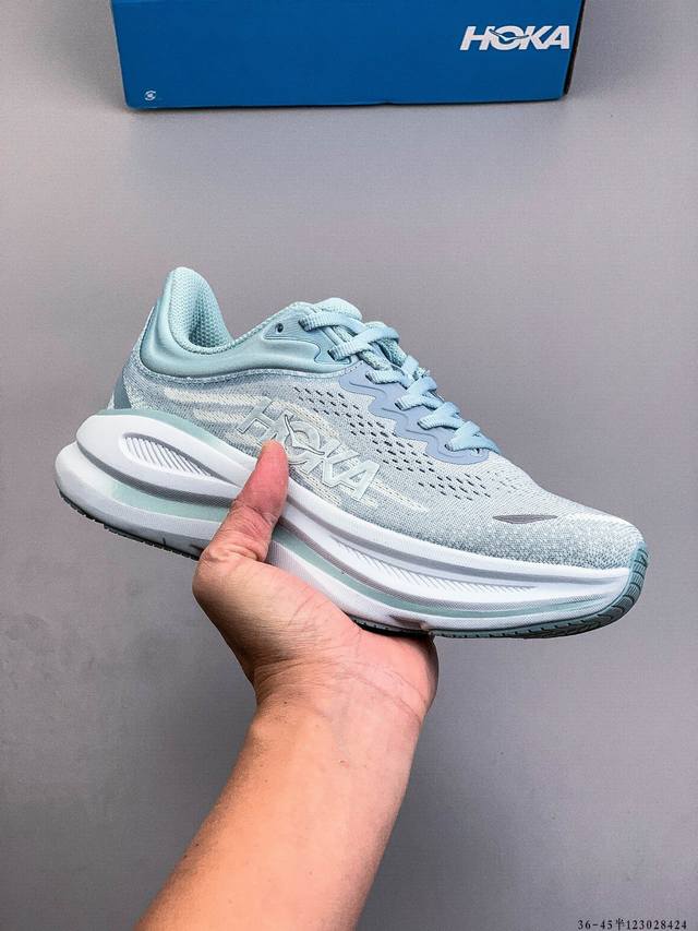 Hoka One One Bondi 9, Shawn Yue's new cushioned running shoes. The highly antici