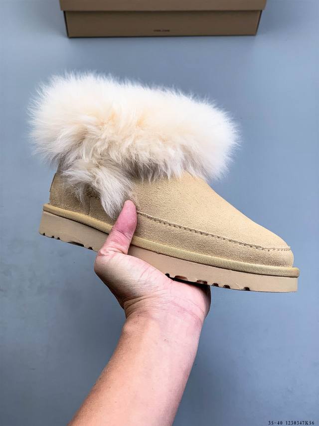 Company-grade Ugg super thick fur 2025 winter new snow boots sheepskin wool int