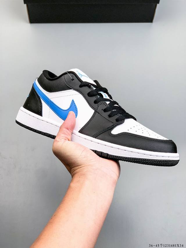 Nike Air Jordan 1 Low (AJ1) - A low-top trendy casual sneakers. Perfectly craft