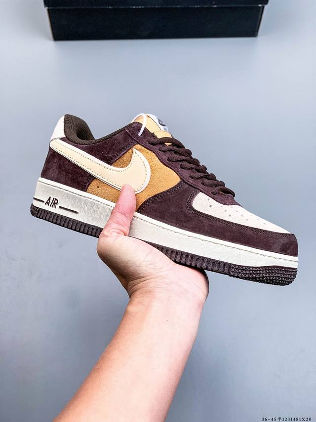 Authentic label on second-layer! Nike Air Force 1 Low, classic and versatile ca
