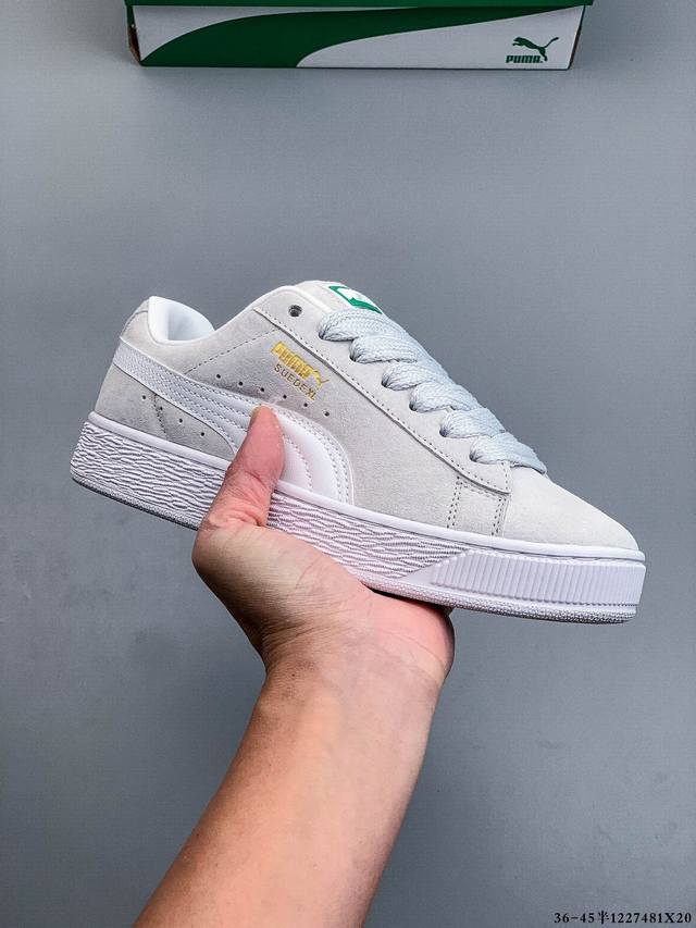 Puma Suede XL New Casual Sneakers! The entire upper is made of fine suede, thick