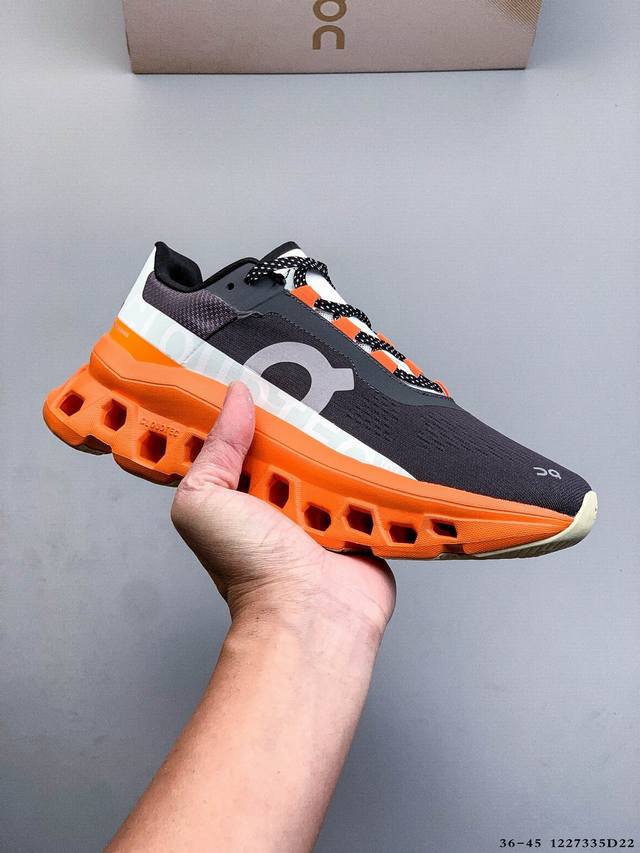 On Angpao Cloudmonster Breathable Sports Shoes Shock Absorbing Running Shoes 122