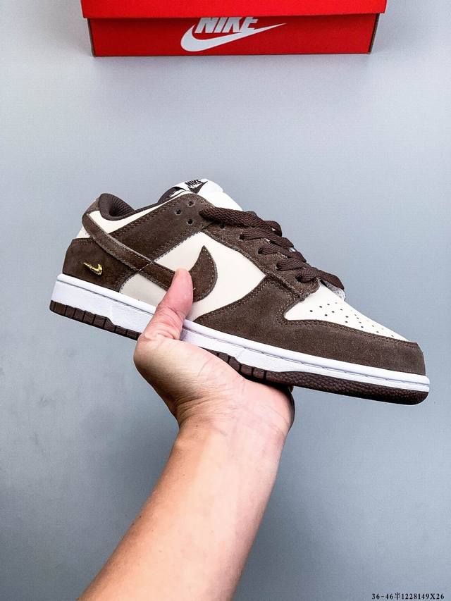 Authentic label on second-layer! Nike SB Dunk Low Pro classic versatile casual s