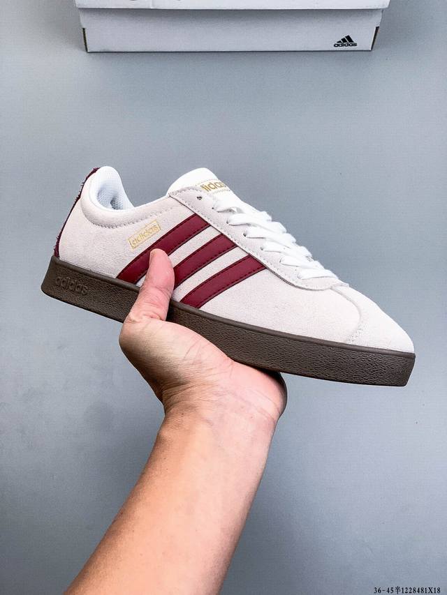 Adidas Neo Vl Court 2.0 Originals Fashionable Sneakers with T-Toe . These low-to