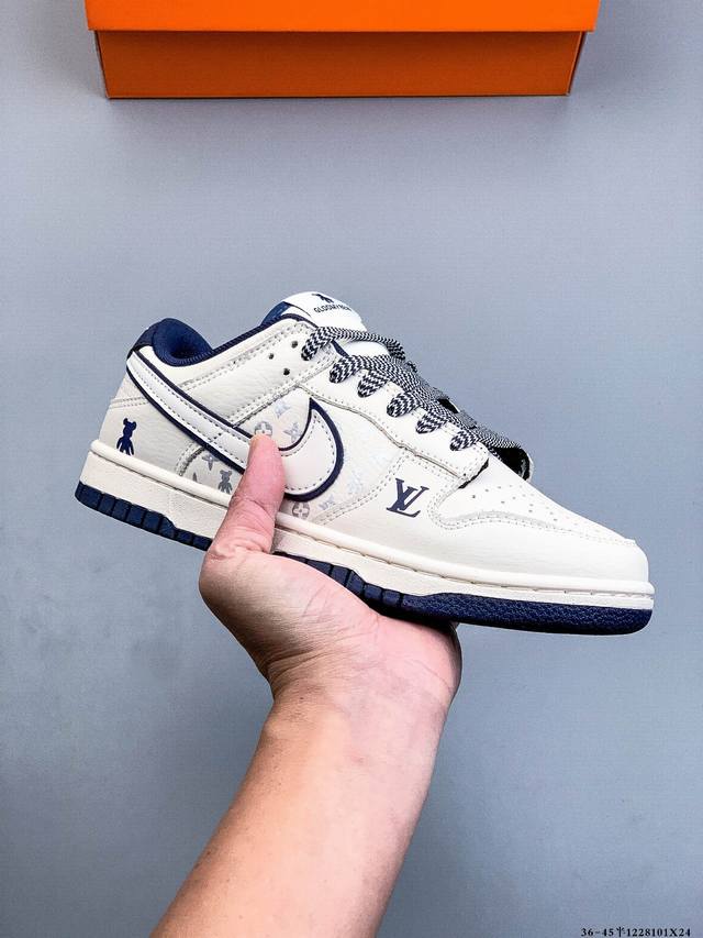 Genuine Nike SB Dunk Low Pro Classic Versatile Casual Skateboard Shoes 1228101X