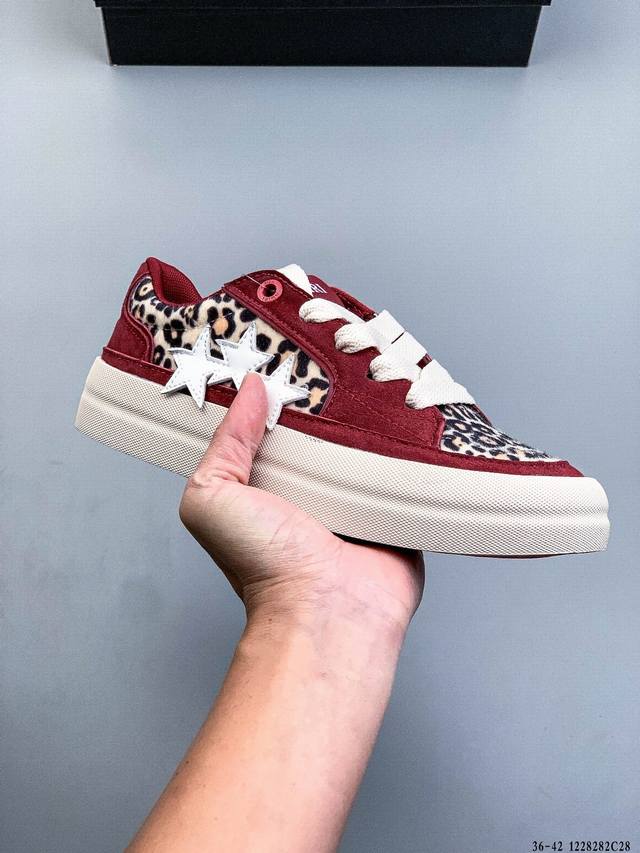 Amiri Sunset Skate Series Star Shoes Casual Sports Shoes Skate Shoes Original Pu