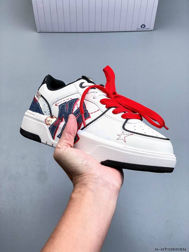 Company-grade Custom Sneakers] Mlb New York Yankees Trend Code Street Graffiti S