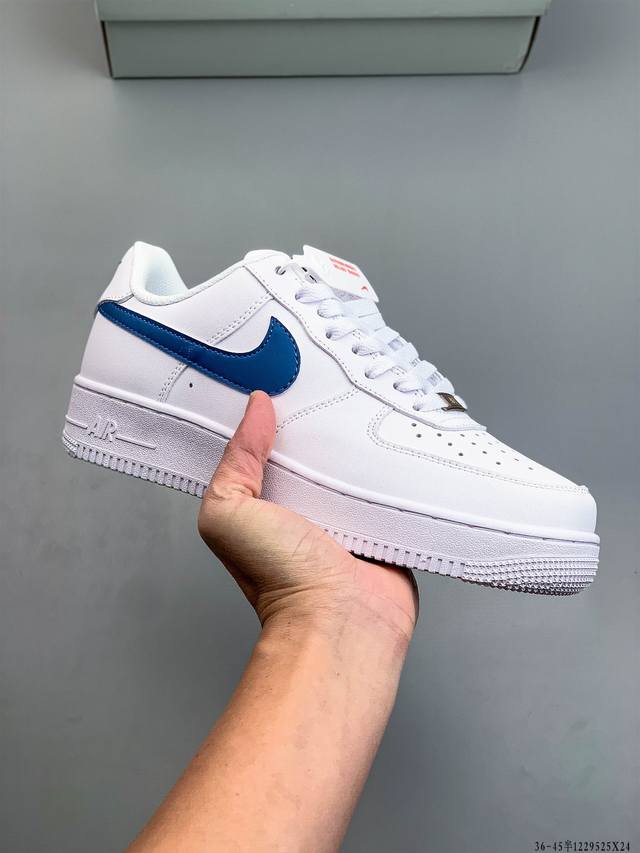 Authentic label on second-layer! Nike Air Force 1 Low, classic and versatile cas