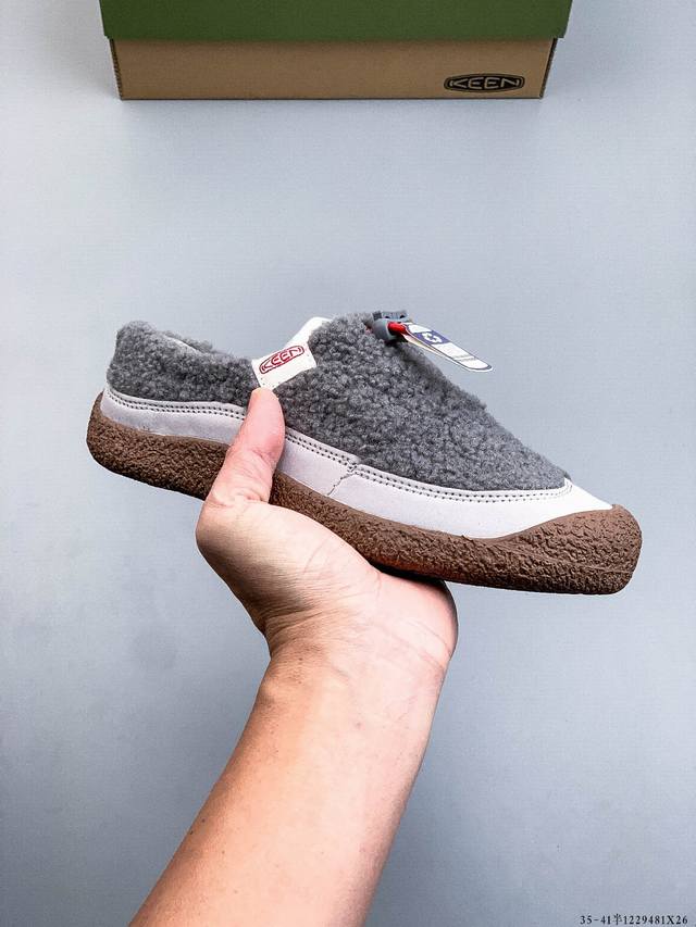 Company-grade! Keen Howser Iii Slide Autumn/Winter Warm Slip-on Women's Shoes, F